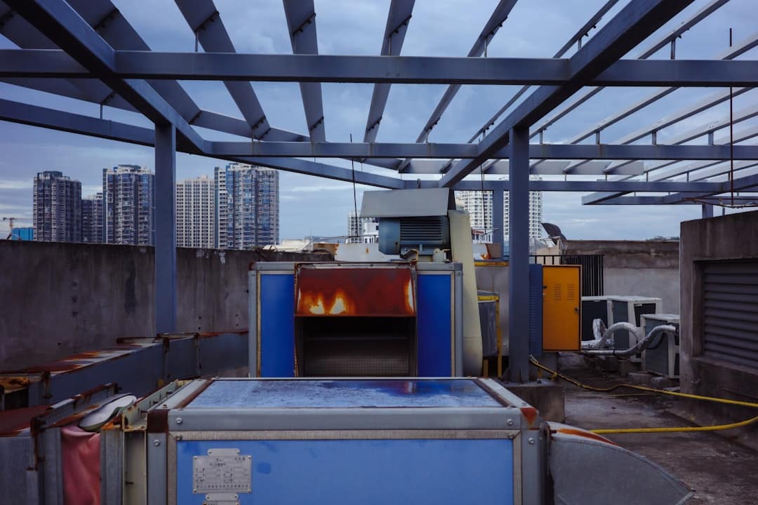 constant air volume hvac rooftop air handler unit